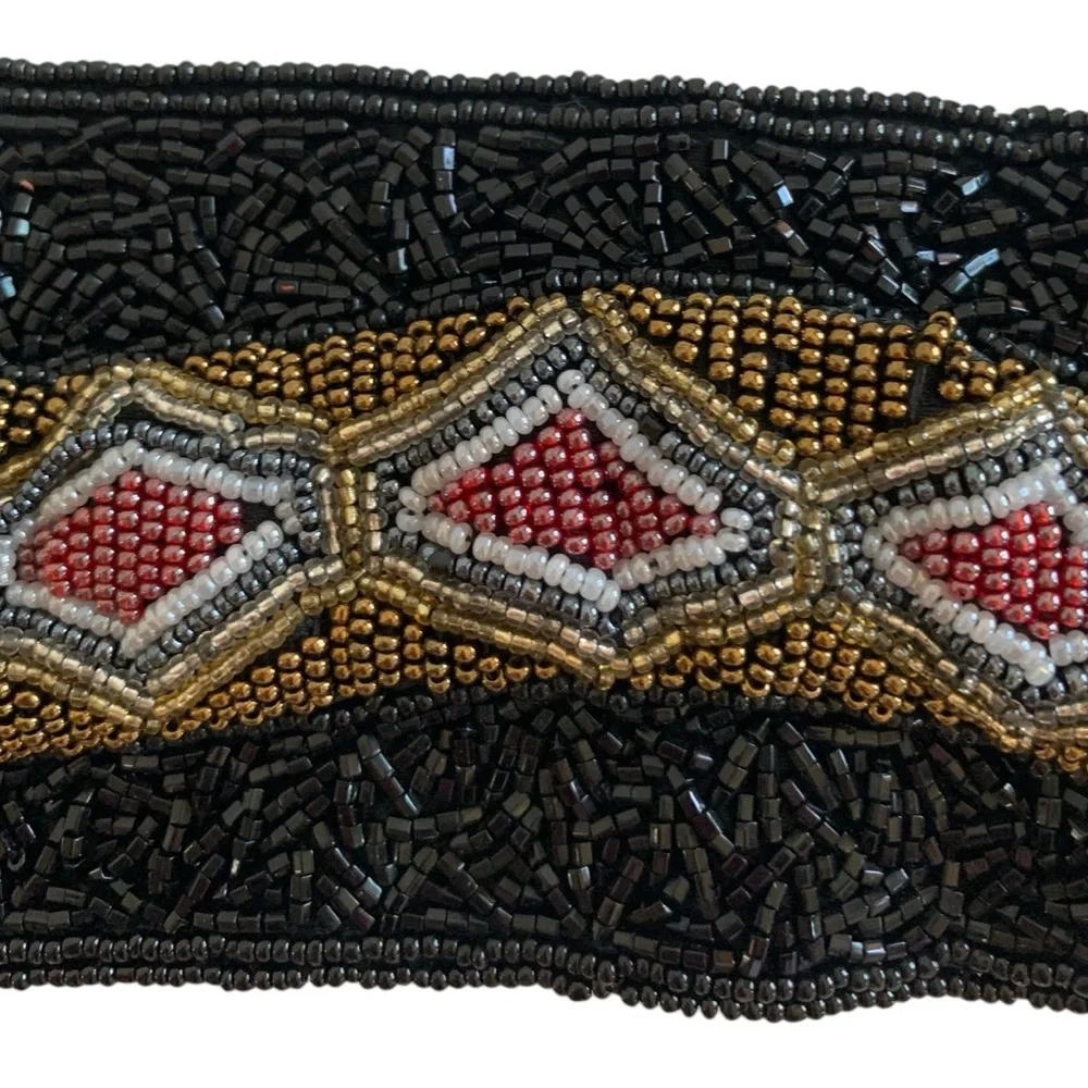 Beaded Leslie Kaplan Ltd. Vintage Belt - Picture 5 of 7